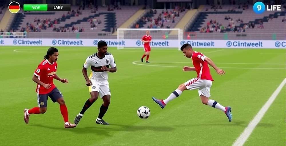 Goa Midfield Maestro - Strategic Gameplay Goa Midfield Maestro gameplay showing tactical football match with Indian players